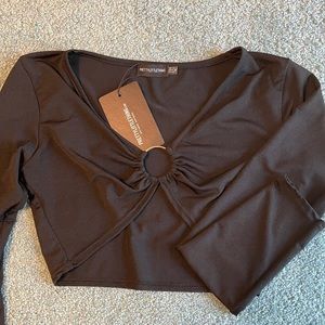 PLT ring crop top